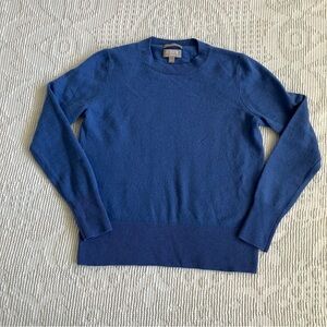 Women’s J.crew Cashmere Blue Sweater